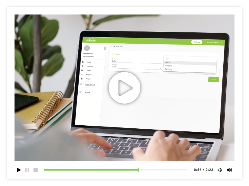 Automated video creation for software companies